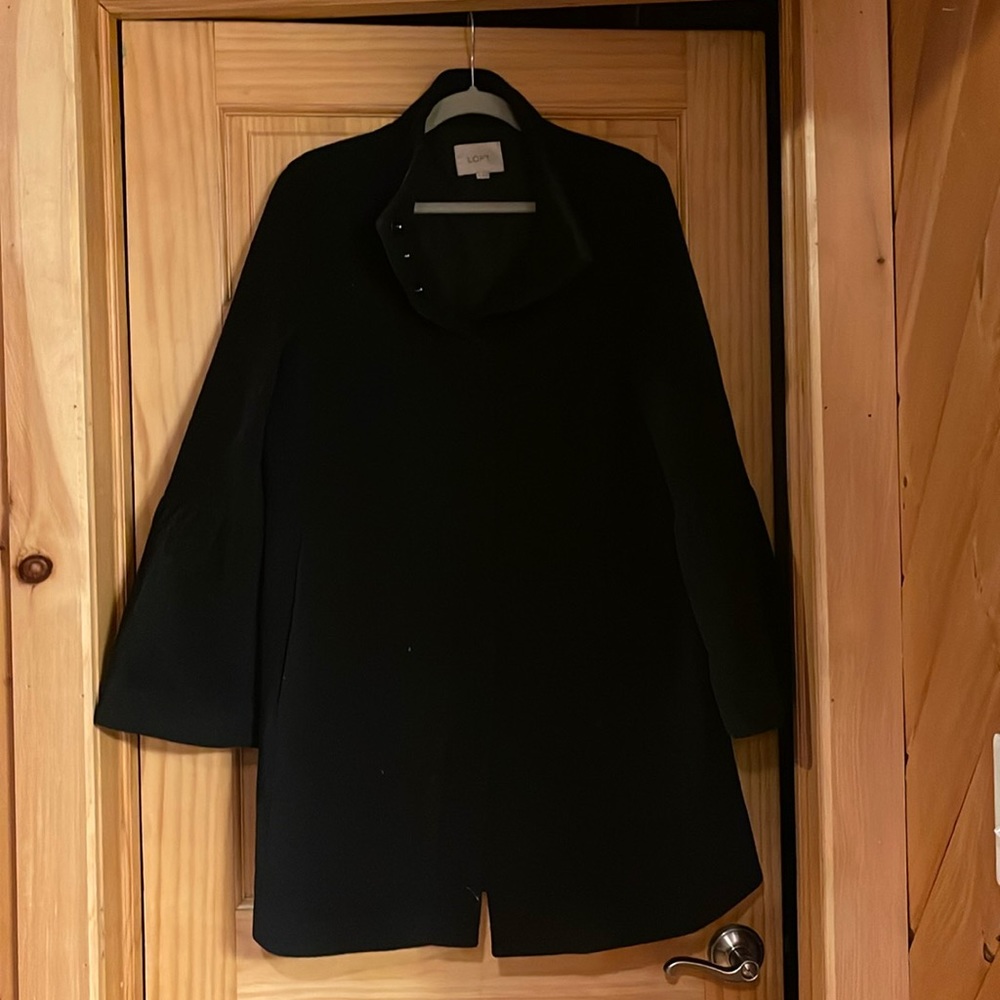Loft Bell Sleeve Coat